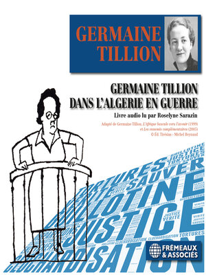 cover image of Germaine Tillon dans l'Algérie en guerre
